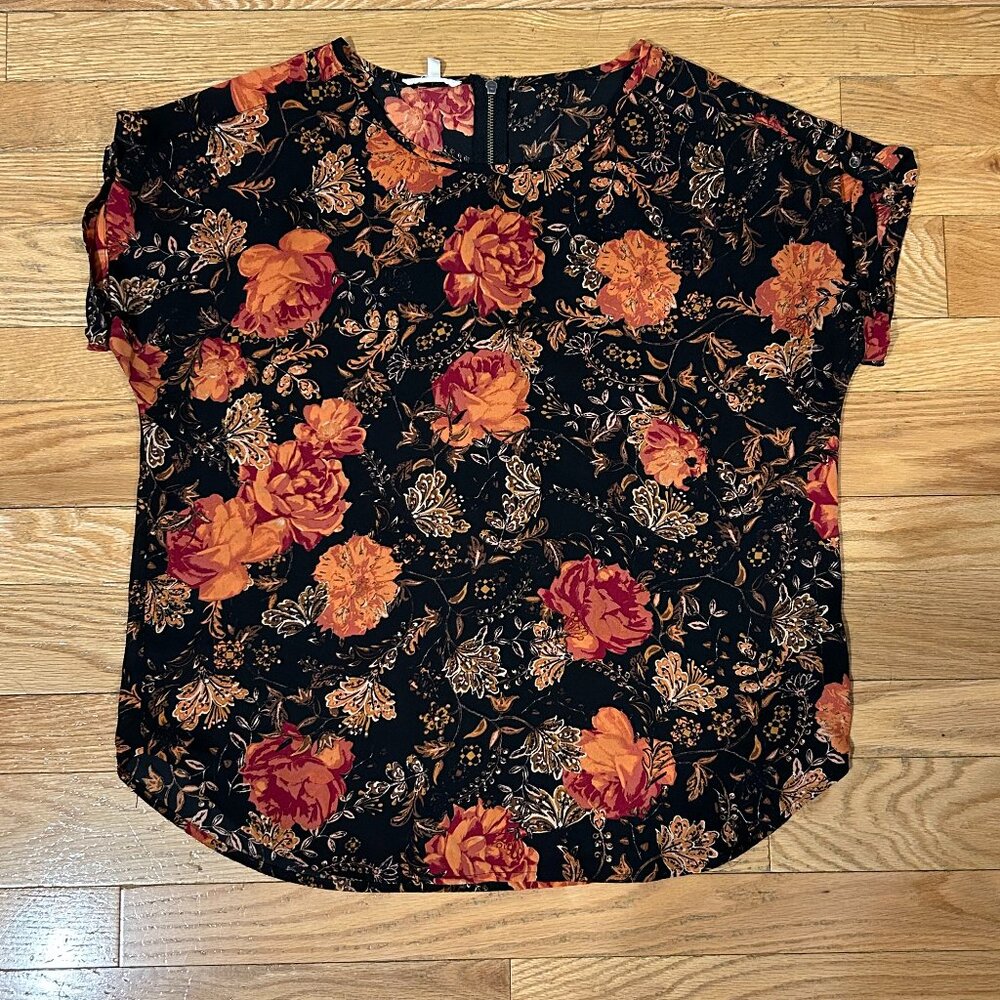 MAURICES FLORAL TOP